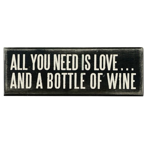 NWT! Box Sign Love…Wine! - Picture 5 of 5